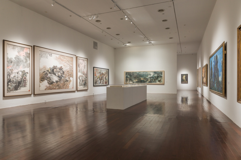 “青春萬歲——新中國美術的青年時代”展覽現場。中央美術學院供圖