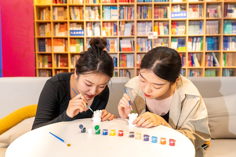 “青春會客廳”一站式學生社區協同育人中心現場。 同濟大學供圖